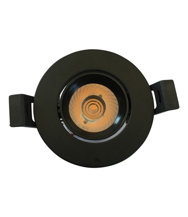 Spot encastrable 65 mm salle de bain 5W dimmable blanc ou noir