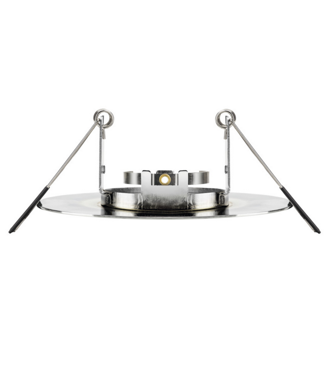 Spot encastrable salle de bain IP65 etanche GU10 110mm scie 70-100mm