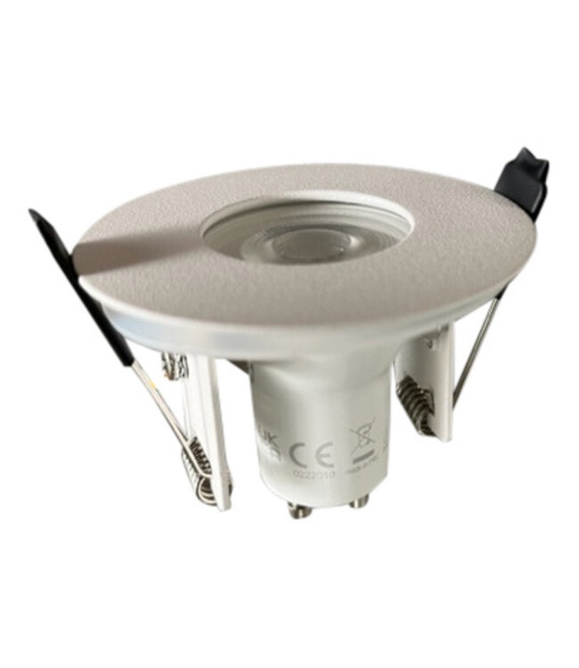 Inbouwspot zaagmaat 45mm GU10 IP65 brandwerend zwart, wit, grijs