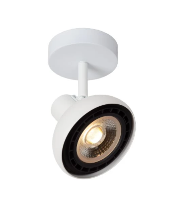 Spot plafond orientable AR111 GU10 blanc, noir, beige