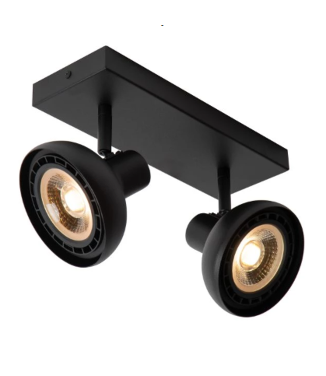 Plafondlamp eettafel 2xGU10 AR111 wit, zwart, beige