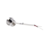 Mini spot LED encastrable 220V IP44 1,5W dimmable gris diamètre 37mm