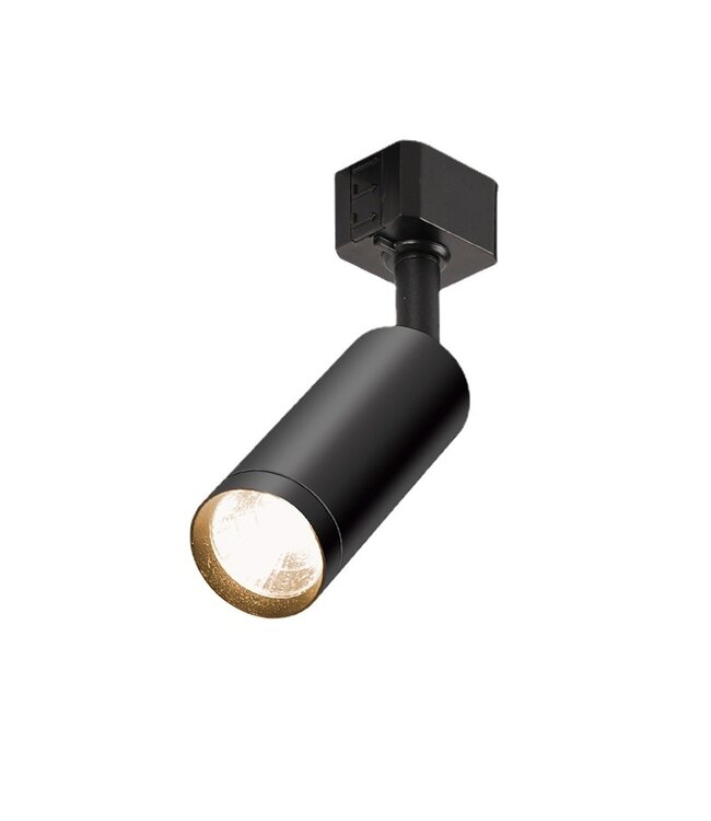 Railspot cilinder mini 7W zwart of wit dimbaar 1 fase of 3 fase