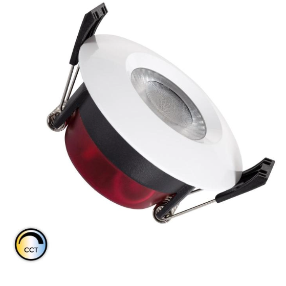 CCT inbouwspot IP65 8W dimbaar