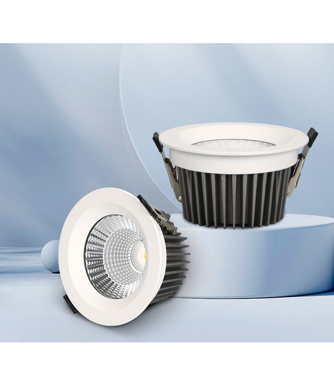 Badkamer LED spot IP65 zaagmaat 110mm wit 10W-ook voor buiten