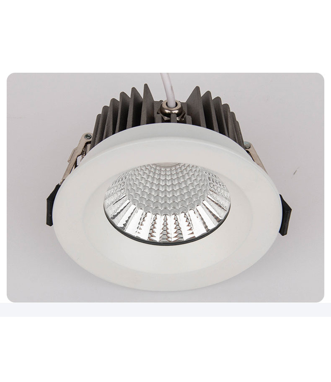 Spot led encastrable salle de bain ip65 étanche 220v découpe 110mm 10W ou pour l'extérieur