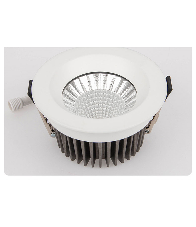 Spot led encastrable salle de bain ip65 étanche 220v découpe 110mm 10W ou pour l'extérieur