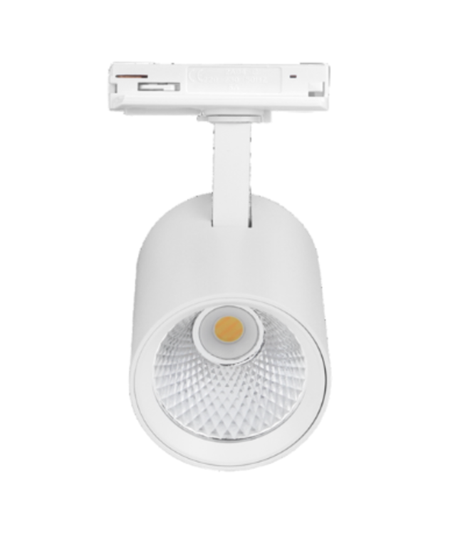 Dimbare railspot met CCT wit of zwart 10W LED 1 fase