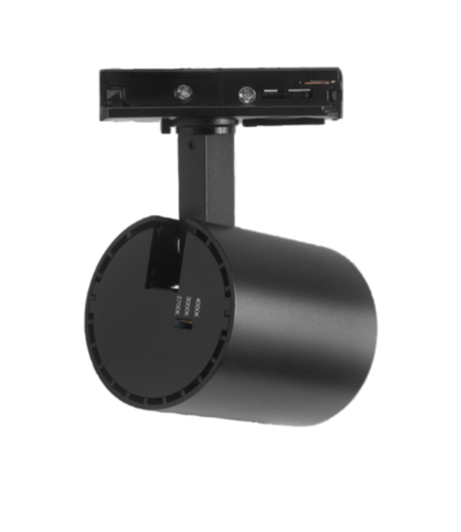 Spot sur rail CCT dimmable blanc ou noir 10W LED monophasé