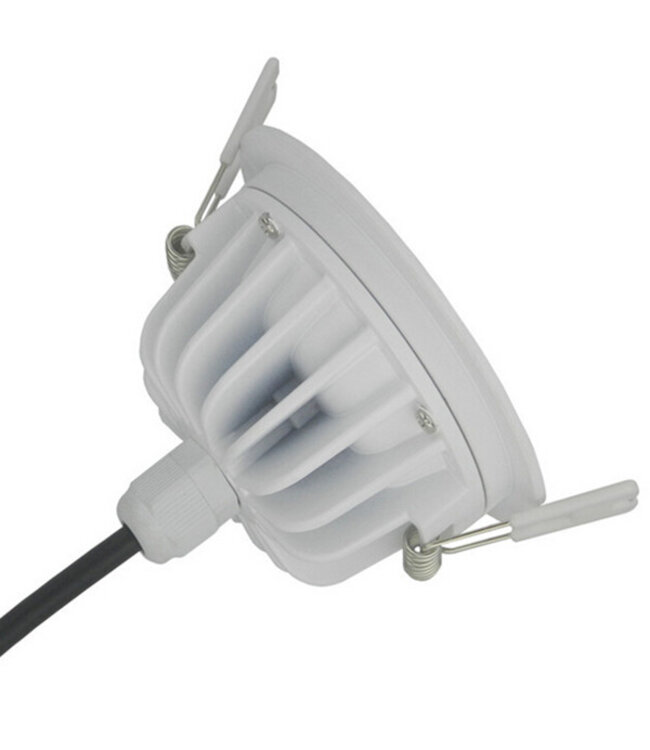 Spot extérieur encastrable 12v 7W IP65 perçage 80mm