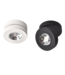 Spot LED saillie extra plat 7W blanc ou noir inclinable gradable