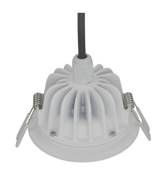 Spot LED encastrable salle de bain IP65 étanche 12V 12W Ø 110mm