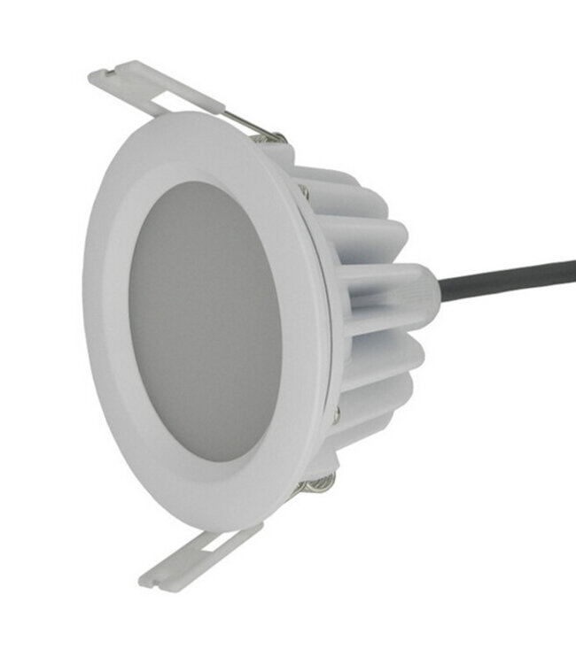 12V inbouwspot LED 12W IP65 badkamer diameter 110mm, zaagmaat 95mm