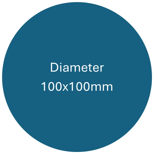 Diameter 100x100mm