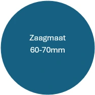 Zaagmaat 60-70mm