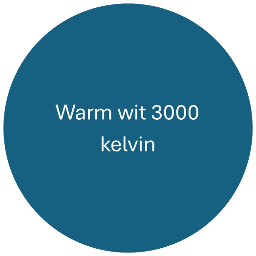Warm wit 3000 kelvin