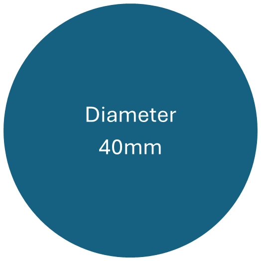 Diameter 40mm