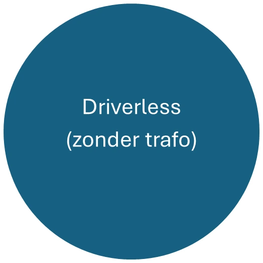 Driverless (zonder trafo)