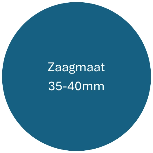 Zaagmaat 35-40mm