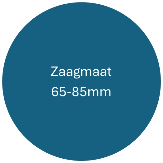 Zaagmaat 65-85mm