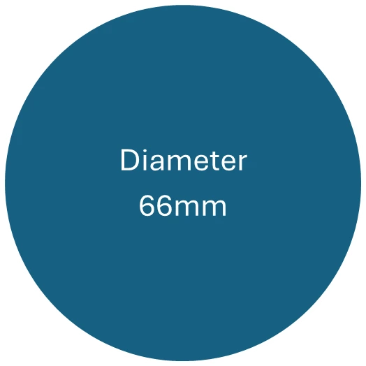 Diameter 66mm