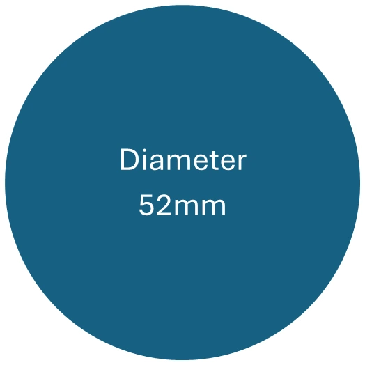 Diameter 52mm