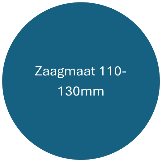 Zaagmaat 110-130mm