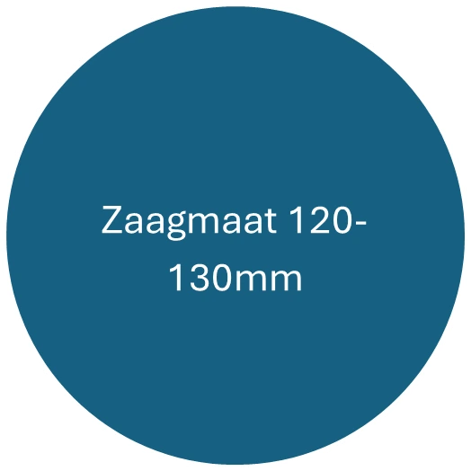 Zaagmaat 120-130mm