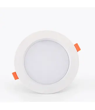 Inbouwspot 10 cm diameter LED 9W wit