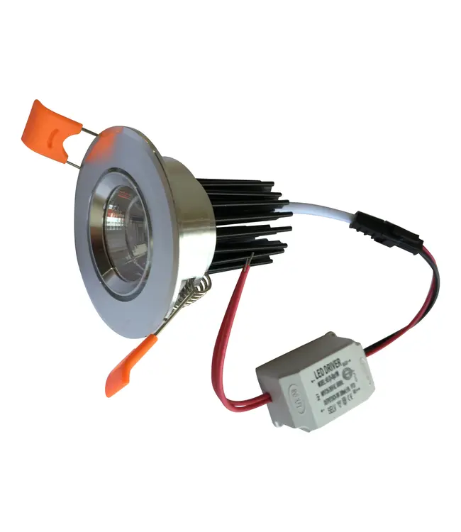 Spot encastrable diamètre percage 55 mm 5W LED faible hauteur