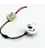 Platte inbouwspot 3W LED wit of grijs 20 mm hoog