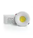Kleine inbouwspot 3W LED wit of goud lage inbouwdiepte