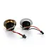Kleine inbouwspot 3W LED wit of goud lage inbouwdiepte