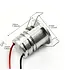 LED spot 30mm inbouw IP44 badkamer 3W grijs