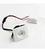 Mini LED inbouwspot 3W vierkant zaagmaat 36mm