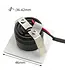 Mini LED inbouwspot 3W vierkant zaagmaat 36mm