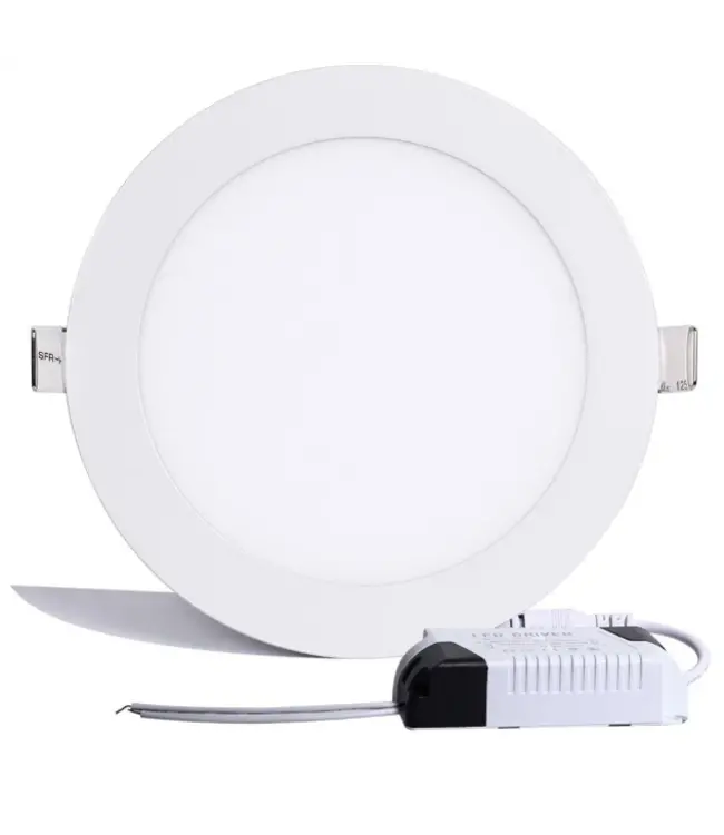 Spot encastrable grande taille 12W LED 170 mm diamètre faible hauteur