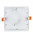 Vierkante spot inbouw LED 9W lage inbouwdiepte dimbaar