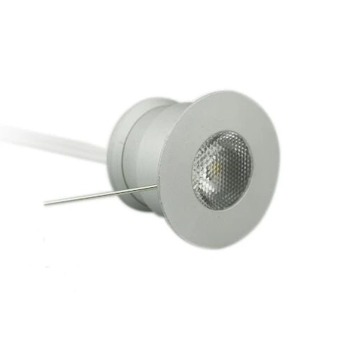 Mini LED spot inbouw 4W 30mm zaagmaat wit of grijs