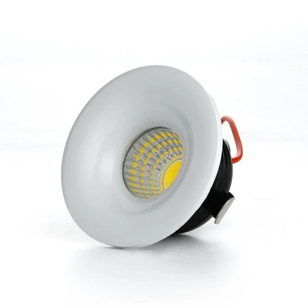 Kleine inbouwspot 3W LED wit of goud lage inbouwdiepte