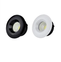 Inbouwspot 35mm zaagmaat 5W LED wit of zwart dimbaar