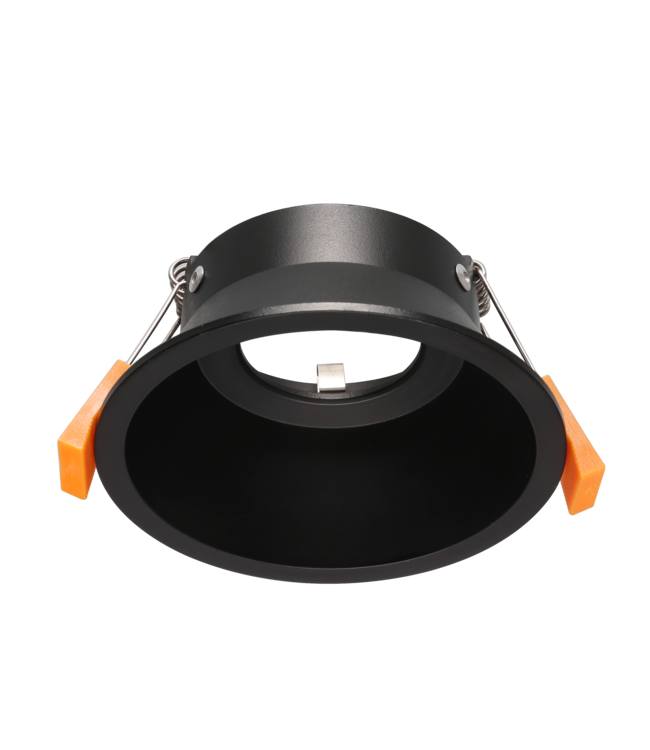 Spot encastré noir 100mm diamètre GU10