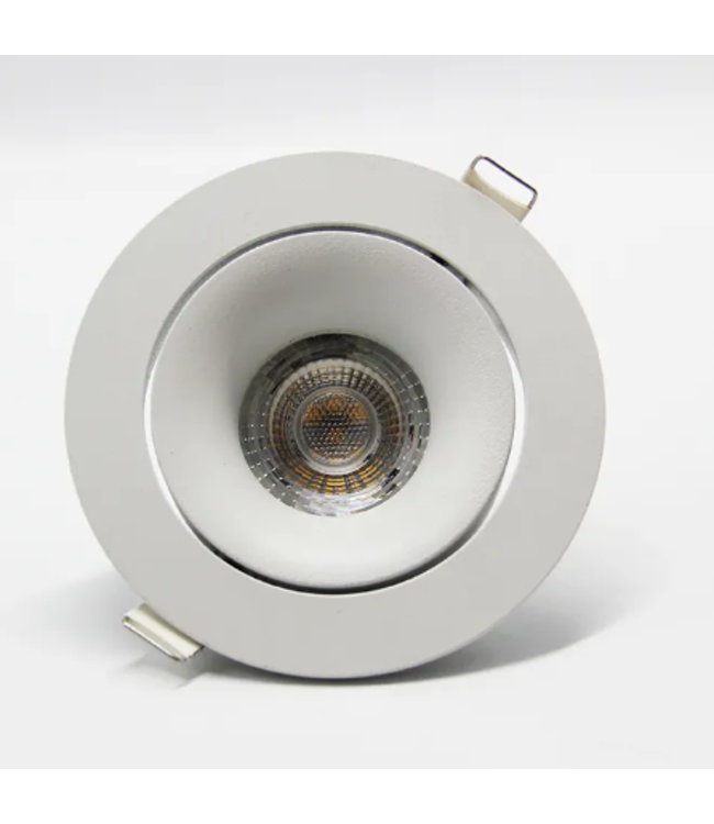 Spot encastrable design diamètre 110 mm blanc GU10