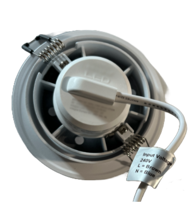 Inbouwspot 110mm GU10 wit zaagmaat 95mm design