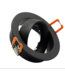 Spot encastrable orientable noir GU10 design diamètre 85 mm