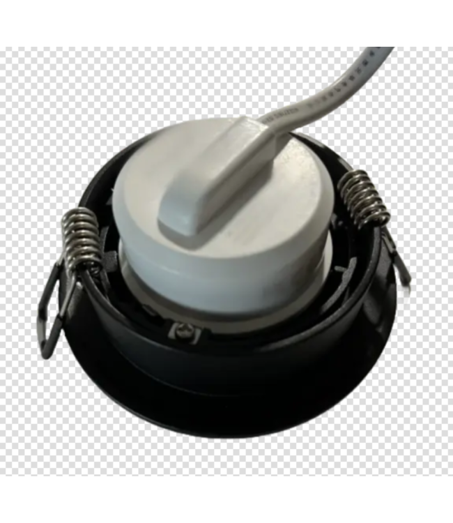 Spot encastrable noir diamètre 110 mm GU10
