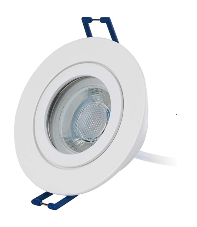 Spot 60mm encastrable LED 5W dimmable faible hauteur IP44