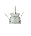 Mini LED encastrable 4W scie 30mm carré gris
