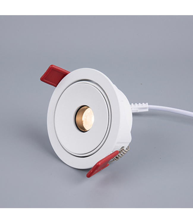LED spot 8 graden of 15 graden 7W wit zaagmaat 75mm