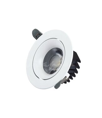 Spot encastrable diamètre 140 mm 20W LED design blanc dimmable